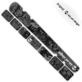Rie:sel Carbon Chain Guard Set Stickerbomb Ultra Black