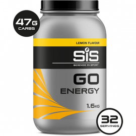 GO Energy drink powder - 1.6 kg tub - lemon