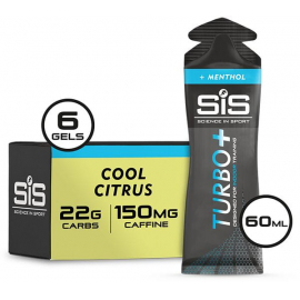 Turbo+ Energy Gel multipack - cool citrus - 6 gels