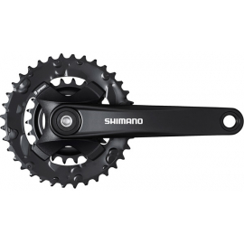 FC-MT101 chainset 36/22  9-speed  black  170 mm  for boost  without chainguard