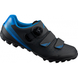 ME4 SPD Shoes, Black/Blue, Size 41