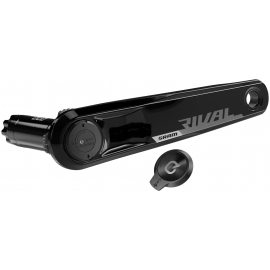 SRAM RIVAL POWER METER UPGRADE - LEFT ARM AND POWER METER SPINDLE RIVAL D1 DUB (RIGHT ARM/BB/SPIDER/CHAINRINGS NON INCLUDED): BLACK 172.5MM