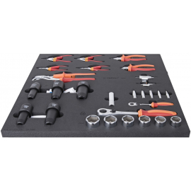UNIOR SET OF TOOLS IN TRAY 3 FOR 2600D: RED
